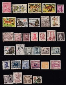 CZECHOSLOVAKIA - Mini Collection - 65 Different - Many Eras