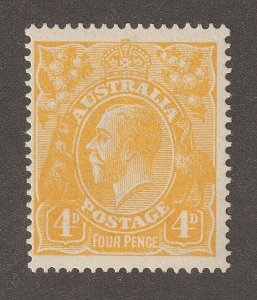 EDSROOM-16757 Australia 31a LH 1914 WK9 George V CV$125