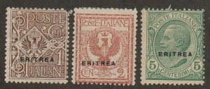 Eritrea 88-90 Set Mint hinged