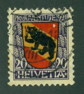 Switzerland 1921 #B19 U SCV(2020) = $7.00