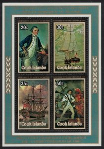 Cook Is. Death Bicentenary of Captain Cook MS 1979 MNH SG#MS632