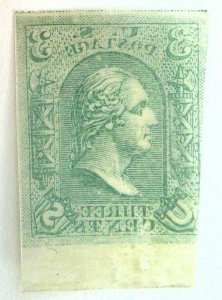 Scott #79-E8a - 3c Light Green - Loewenberg Decalcomania - Essay