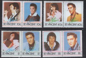 ST. VINCENT,   874-877  MNH  PAIRS SET