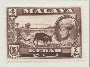 1959 Ex British Protectorate KEDAH Independence 4cMH* Stamp A29P7F31302-