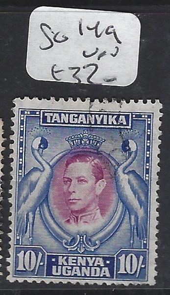 KENYA, UGANDA, TANGANYIKA  (P0909B) KGVI 10/-  SG 149  VFU