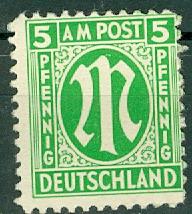 Germany - Allied Occupation - AMG - Scott 3N4 MNH (SP)