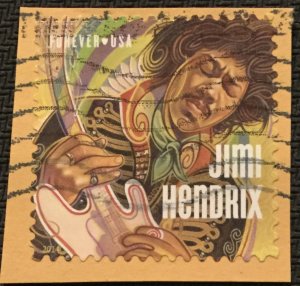 US #4880 Used Single OP Jimi Hendrix SCV $.25