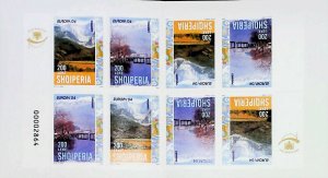 2004 ALBANIA Europa CEPT Holidays MNH** Booklet Nature Mountains Lake 16842-