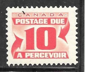 Canada J35a: 10c Numeral, MNH, F-VF