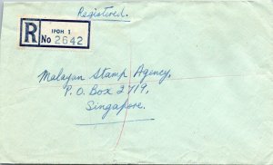 Malaysia 1986 - Registered Mail - Ipoh - F70483