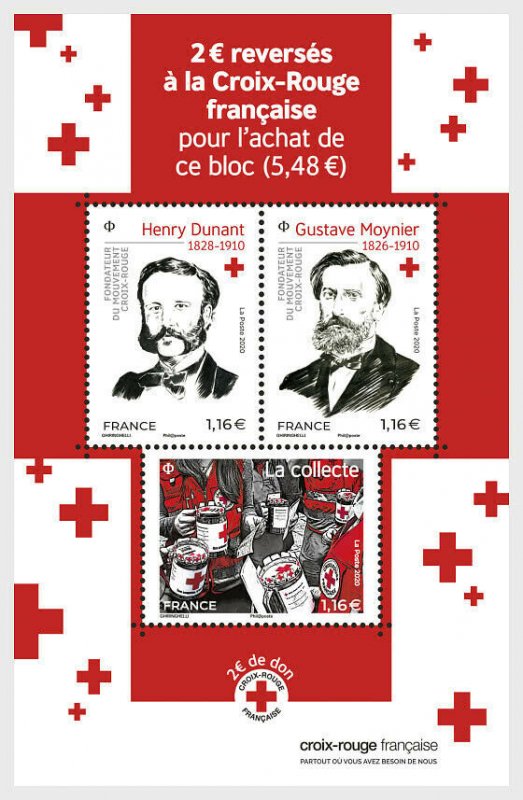 2020   FRANCE  - SG: N/A - RED CROSS - UNMOUNTED MNT