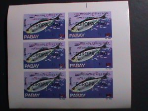 PABAY 1969 -EUROPA- EMERGENCY STRIKE POST-INTERNATIONAL MAIL-RARE-IMPERF-MNH