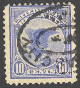 USA Sc# F1 Used (a) 1911 10c ultramarine Eagle 