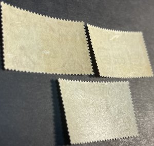 BRUNEI # 76-78--MINT/HINGED--COMPLETE SET--1949