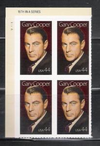 Mint Plate Block Gary Cooper sc 4421