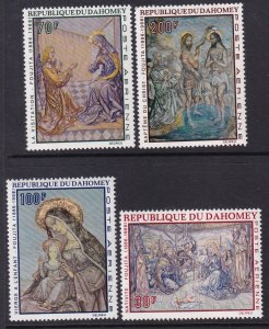 Dahomey C89-C92 Painting MNH VF