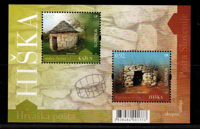 Slovenia Sc 812 MNH M/S of 2009 - ART 