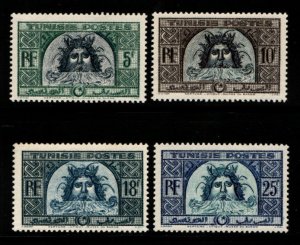 Tunisia #190-193 Mint