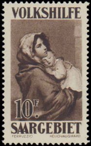 Saar #B22, Incomplete Set, 1929, Never Hinged