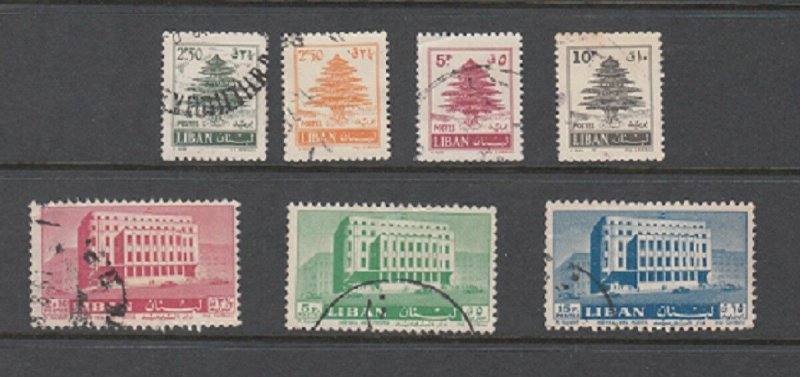 LEBANON - LIBAN USED SC# 356-363