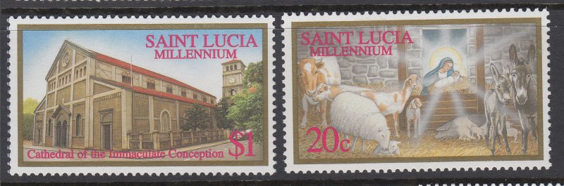 St Lucia 1111-1112 MNH VF