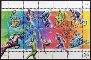2000 Australia 1951-60KL used 2000 Olympic Games in Sydney (special cancellation