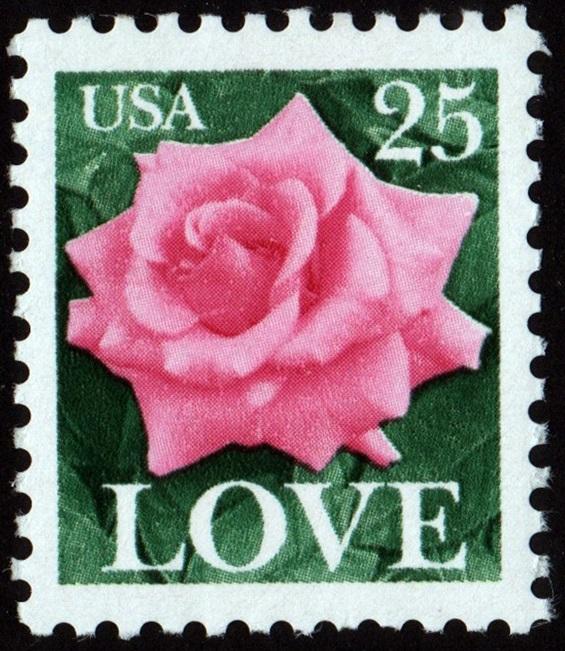 SC#2378 25¢ Love Single (1988) MNH