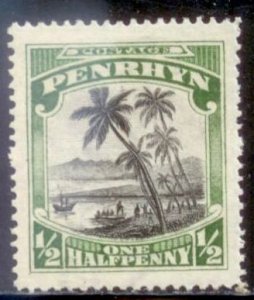 Penrhyn Island 1928 SC# 33 MLH-OG E170