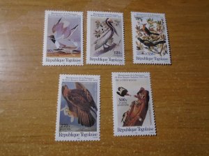 Togo  #  1332-36  MNH   Birds