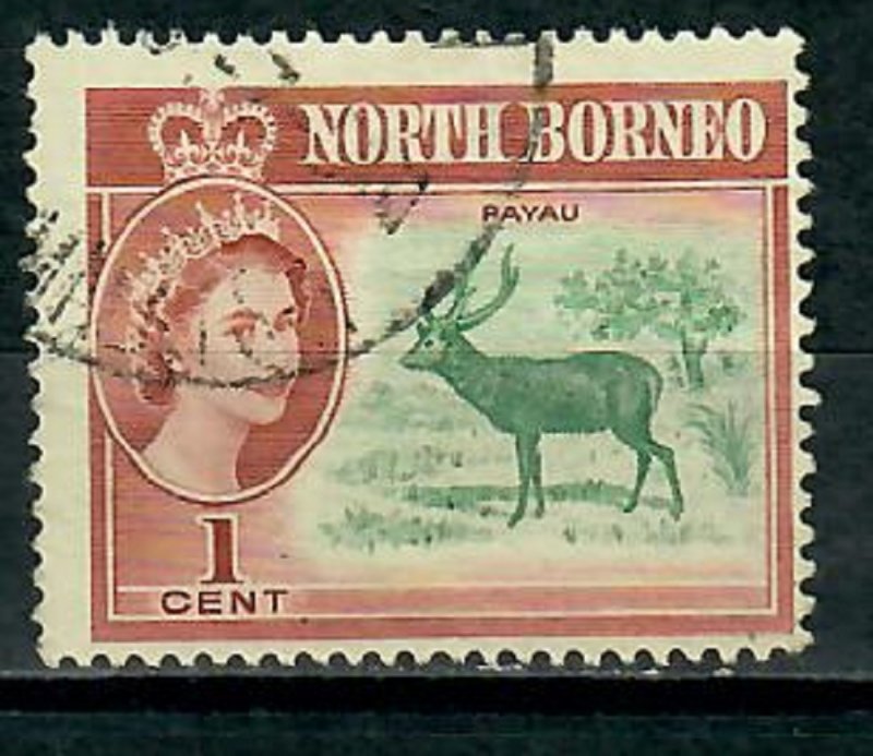 North Borneo #280 used single