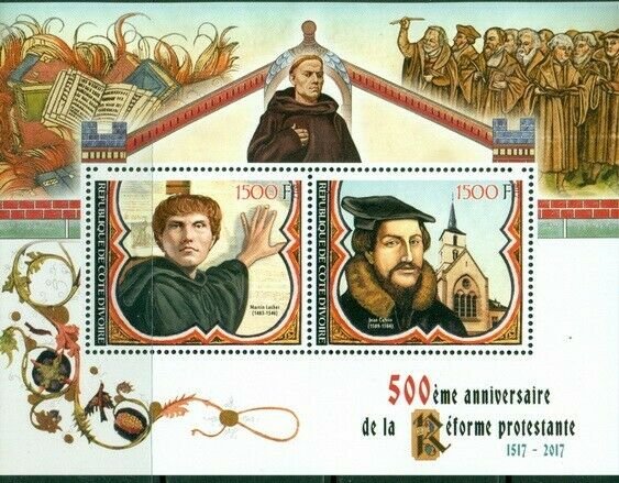 2017 MS 500th Anniversary Reformation Martin Luther Jean Calvin religion 400173