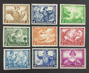 MOMEN: GERMANY SC #B49-B57 1933 MINT OG NH/1NG(B55) LOT #63528