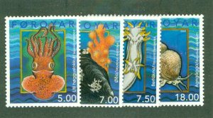 FAROE ISLANDS 409-12 MNH CV $9.55 BIN $5.50