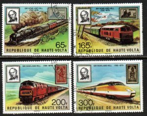 Upper Volta Sc #501-504 Used