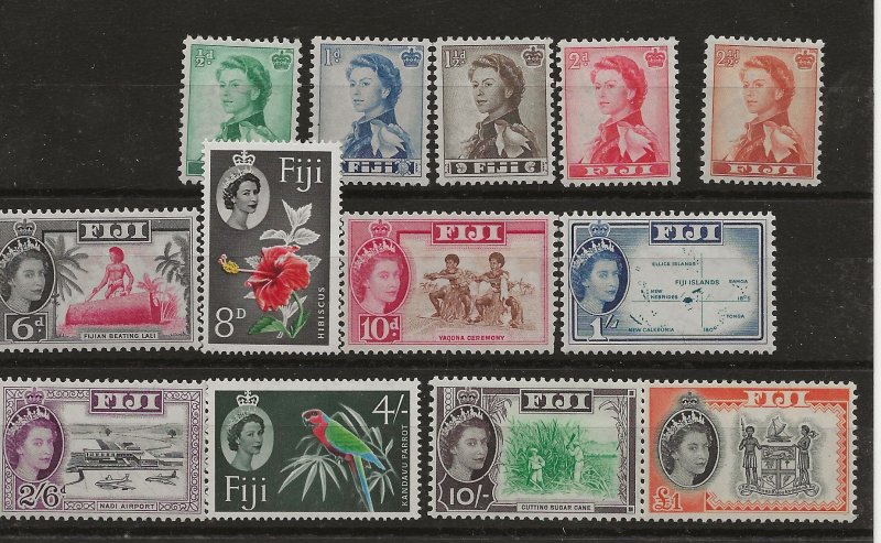 Fiji 163-175 MNH Set