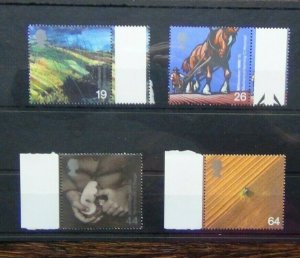 GB 1999 Millennium Series The Farmers Tale set MNH