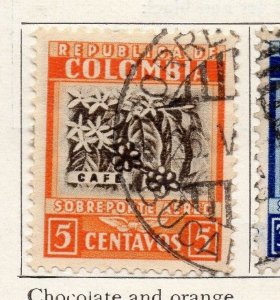 Colombia 1932 Air Stamp Issue Fine Used 5c. 097586