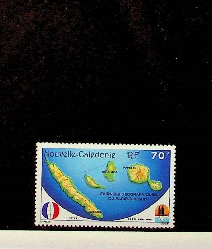 NEW CALEDONIA Sc C259 NH ISSUE OF 1994 - MAP