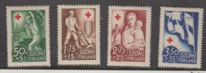 Finland Scott #B44-B47 Stamps - Mint Set