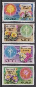 Nauru 1979 Christmas Scott (206-09) MNH