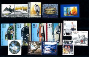 Aland Åland 2005 Complete Year Set MNH