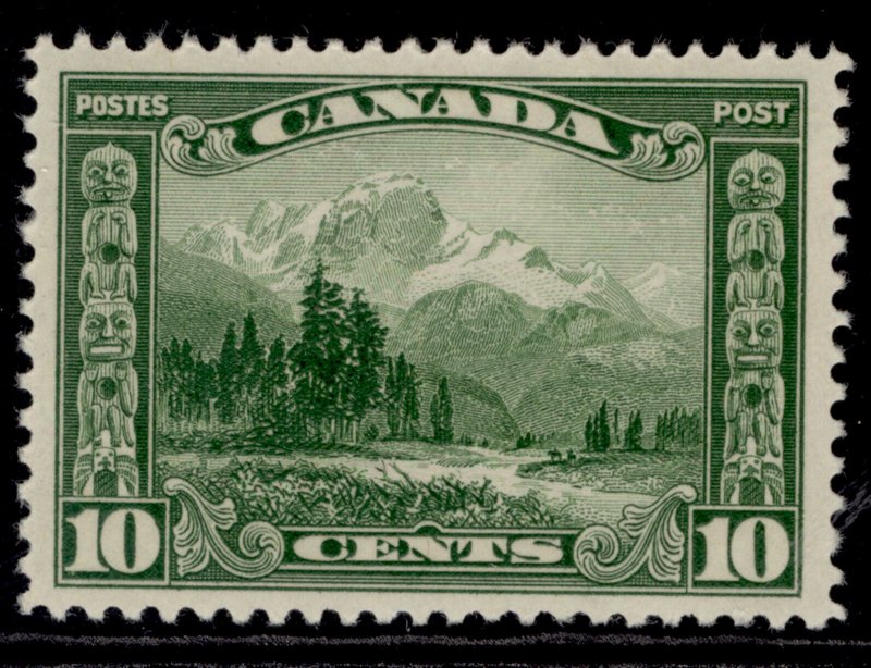CANADA GV SG281, 10c green, NH MINT. 