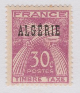 FRENCH ALGERIA POSTAGE TWO 1947 30c MNH** Stamp X729-