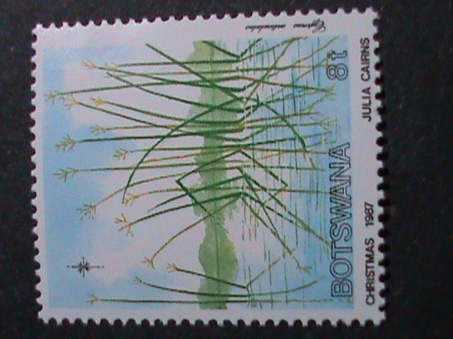 BOTSWANA STAMP 1987 SC#424-7  PRESERVATION OF OKAVANGO & KIANDO-CHOBE RIVER