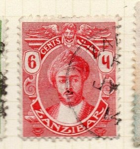 Zanzibar 1913 Early Issue Fine Used 6c. NW-180162