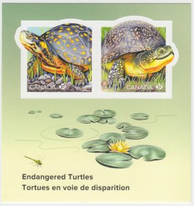 Canada - #3179 Endangered Turtles Souvenir Sheet  - MNH