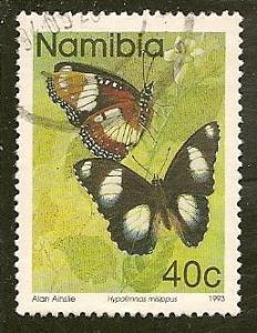 Namibia  Scott  746      Butterfly    Used 