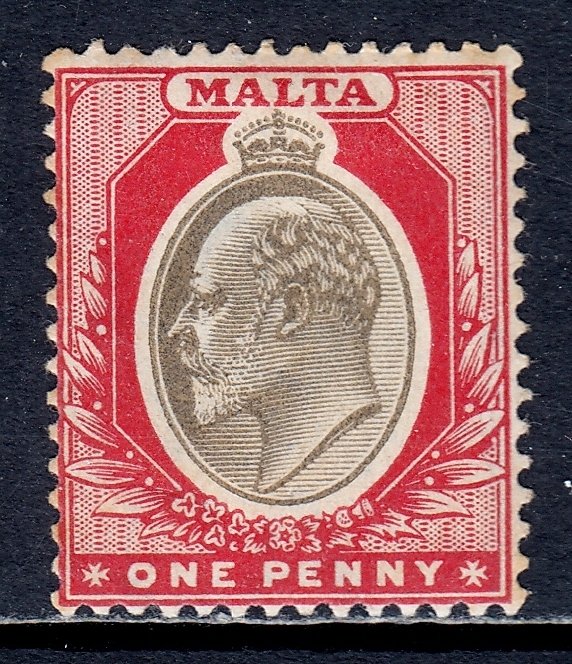 Malta - Scott #22 - MH - Toning - SCV $17