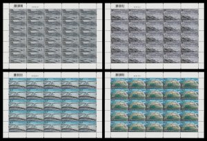 Hong Kong 2025 Aviation Development 香港航空業發展 sheet set 4x25 MNH