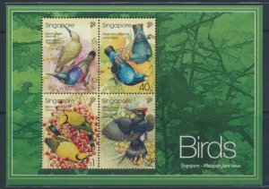 Singapore   SC# 1017a MNH Tropical Birds  2002 see scans